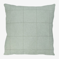 Almofada Grid Boucle Prata 